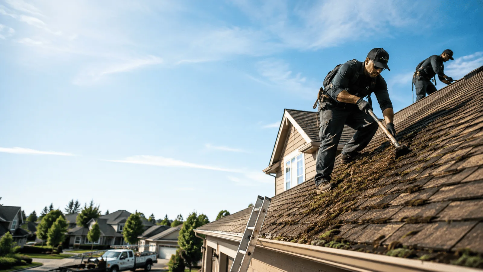 Roof Moss Removal in Lecompte, LA near me